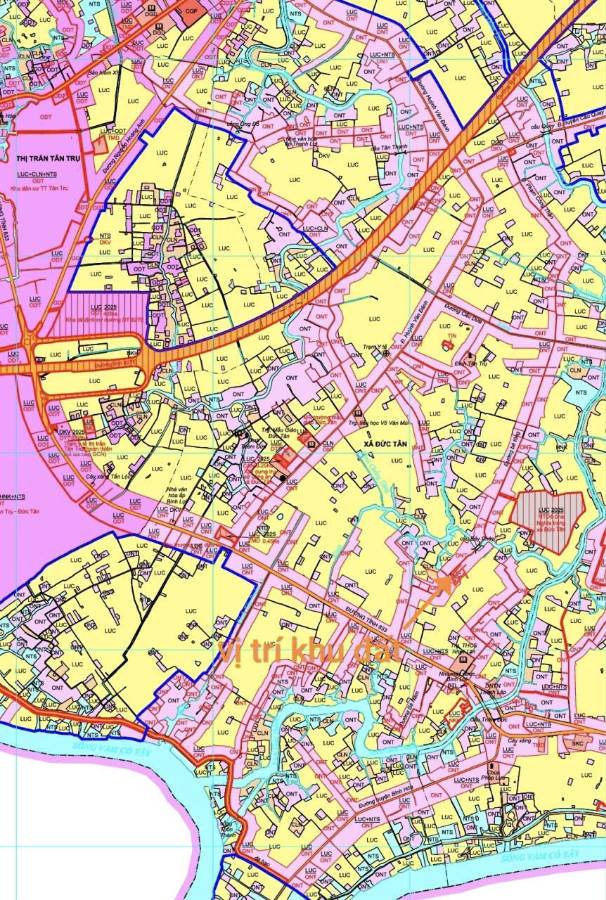  Bán đất xã Vàm Cỏ  chuyển thổ phân lô 2 mặt tiền giá 2,6 tỷ  - Xã Đức Tân  -  Huyện Tân Trụ  - (ảnh - 1)