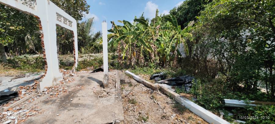 Bán gấp lô đất thổ thủy sản làm nhà vườn giá rẻ 1,8 tỷ  - Xã Nhựt Ninh  -  Huyện Tân Trụ  - (ảnh - 3)