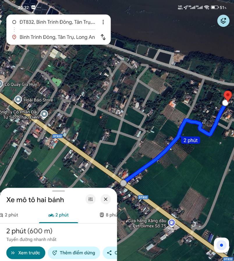 Bán lô đất thổ không dính quy hoạch giá 3,3 tỷ  - Xã Bình Trinh Đông  -  Huyện Tân Trụ  - (ảnh - 6)