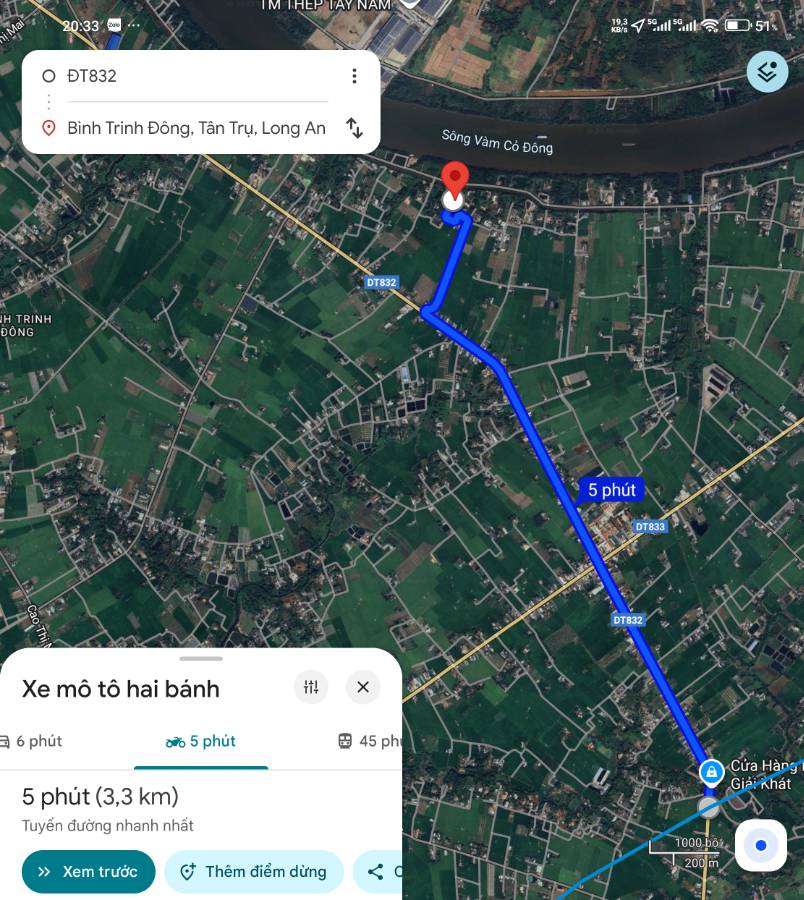Bán lô đất thổ không dính quy hoạch giá 3,3 tỷ  - Xã Bình Trinh Đông  -  Huyện Tân Trụ  - (ảnh - 7)