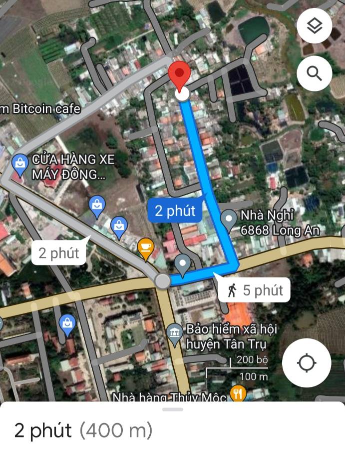 Bán  lô đất  thổ mặt tiền đường đan giá 1,6 tỷ  - Thị trấn Tân Trụ  -  Huyện Tân Trụ  - (ảnh - 1)