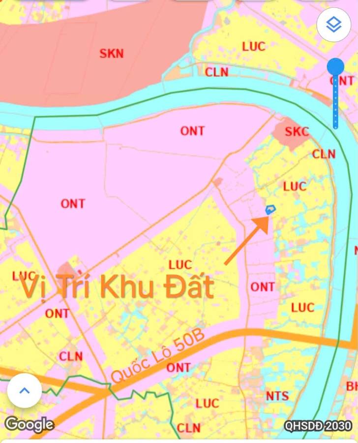 Bán lô đất thổ vườn gần Quốc Lộ 50B giá 3,5 tỷ - Xã Tân Phước Tây  -  Huyện Tân Trụ  - (ảnh - 1)