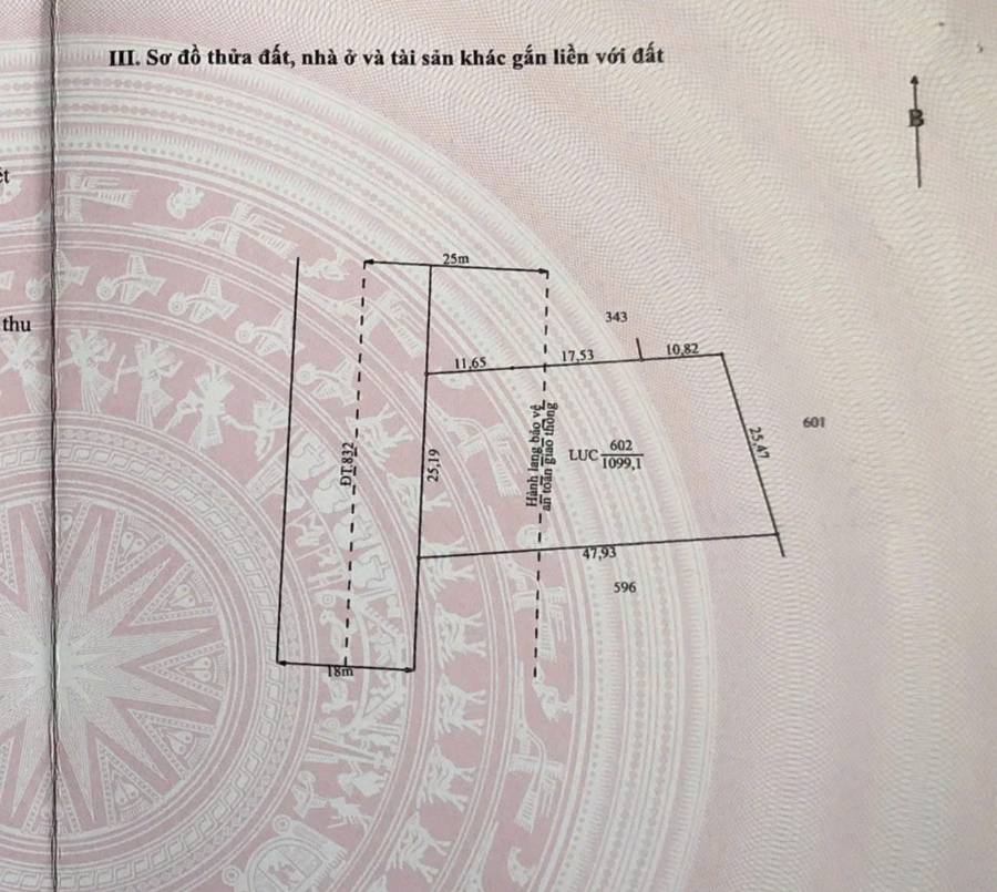 Bán  lô đất lúa chuyển thổ tỉnh lộ 823 gần quốc lộ 50B giá 2,2 tỷ - Xã Nhựt Ninh  -  Huyện Tân Trụ  - (ảnh - 6)