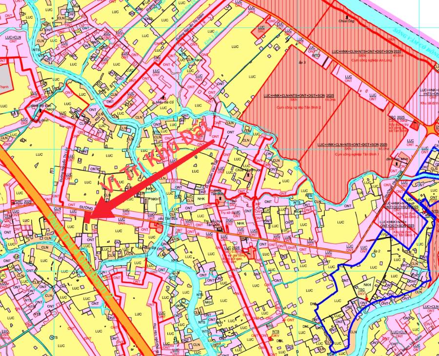 Bán lô đất lúa chuyển thổ mặt tiền Tỉnh Lộ 833B giá 2,5 triệu/m2 - Xã Lạc Tấn  -  Huyện Tân Trụ  - (ảnh - 1)