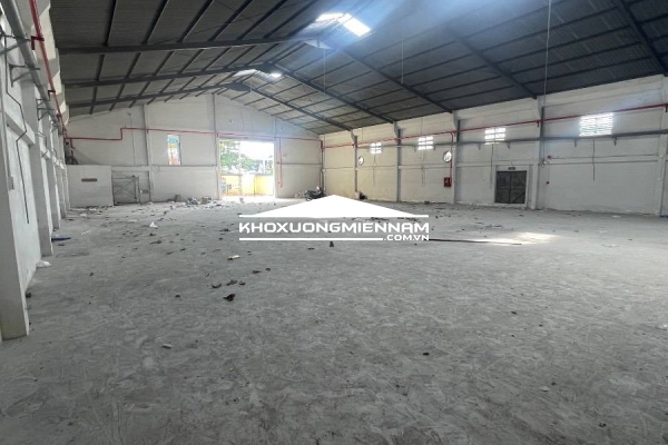 Cho thuê Kho Xưởng 1.000m2 Bình Chánh. Hệ thống PCCC đầy đủ
