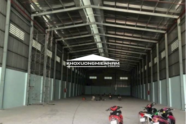 Cho thuê Kho Xưởng 1.500m2 Đức Hòa, Long An. Hệ thống PCCC tự động.