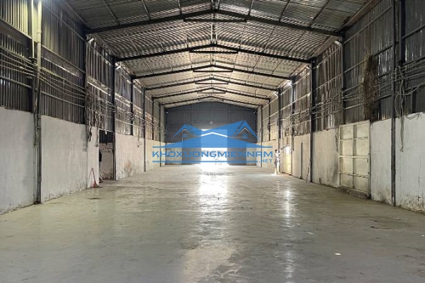 💥💥 Cho thuê Kho Xưởng 750m2 Bình Chánh. Nền Epoxy, xưởng cao thống thoáng.