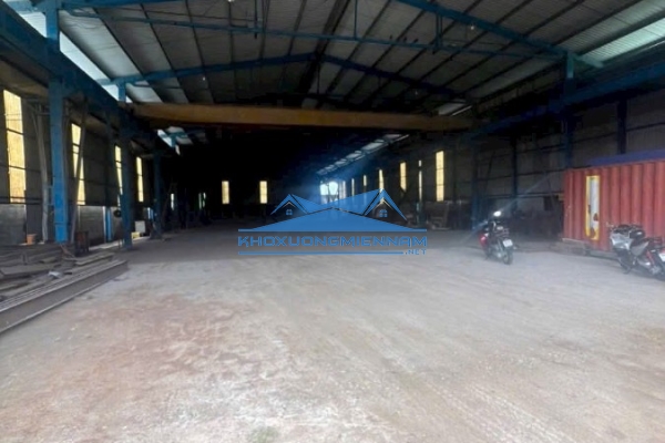 💥💥 Cho thuê Kho Xưởng 2.500m2 Củ Chi. Trang bị 4 cẩu trục.