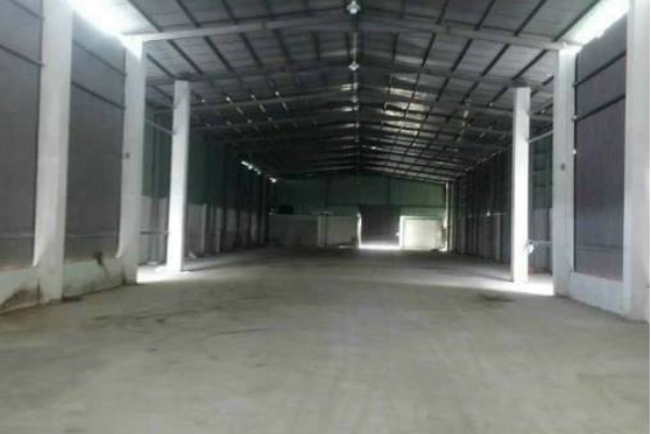 Bán nhà xưởng  1300m2 Bình Chánh. Sổ hồng riêng, đường Container.