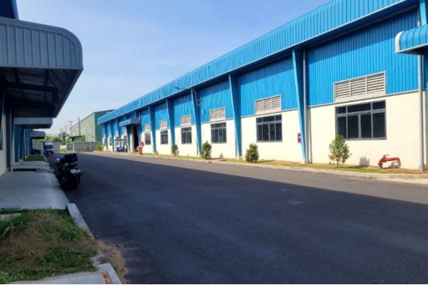 💥💥 Cho thuê Kho Xưởng 3.300m2 KCN Bến Lức, Long An. Tuyến giáp Quốc Lộ 1A.