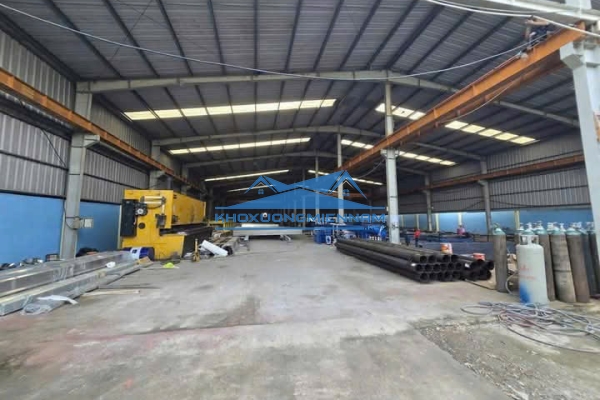💥💥 Bán Xưởng Cơ Khí 3.000m2 Đức Hòa, Long An. Cẩu trục: 2 bên, tải trọng 5 tấn.