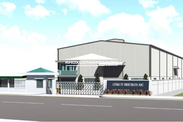 BÁN NHÀ XƯỞNG 2.000m2 KHU CÔNG NGHIỆP ĐỨC HÒA.