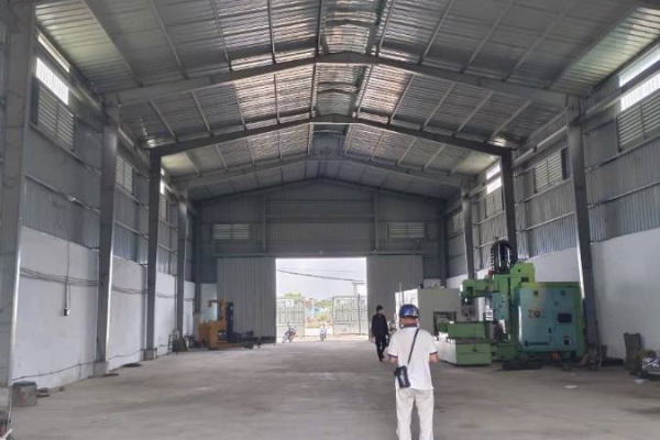 💥💥Cho thuê kho xưởng 600m2 Bình Tân. Mặt tiền đường xe Container 24/24.