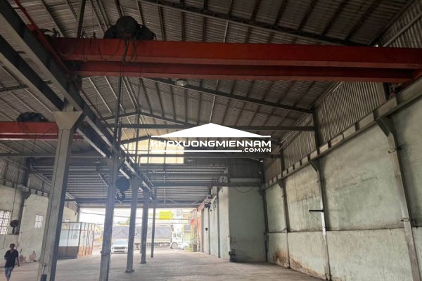 💥💥Cho thuê kho xưởng 1.450m2 Bình Chánh. Có sẵn 2 Balang