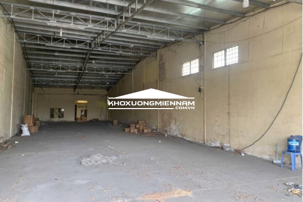 Cho thuê kho xưởng 320m2 Tân Kiên, Bình Chánh. Đường xe Container 24/24