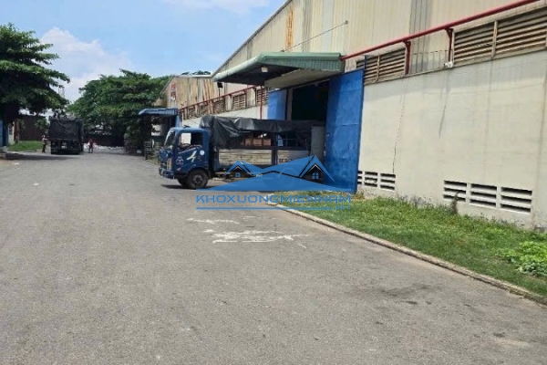 💥💥 Cho thuê Kho 6.000m2 KCN Bình Tân. Xưởng cao, thông thoáng.