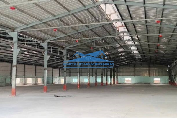 Cho thuê Kho 7.000m2 Bình Tân. Hệ thống PCCC tự động.
