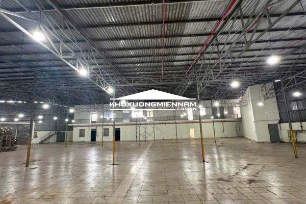 Cho thuê Kho Xưởng 5.500m2 Cần Giuộc. Hệ thống PCCC tự động