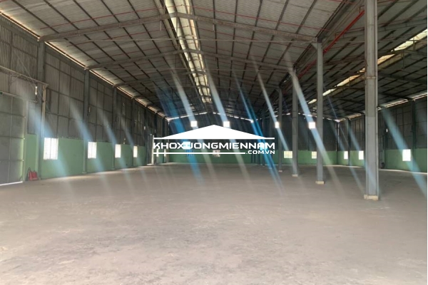 Cho thuê Kho Xưởng 10.000m2 Bến Lức, Long An. Hệ thống PCCC tự động.