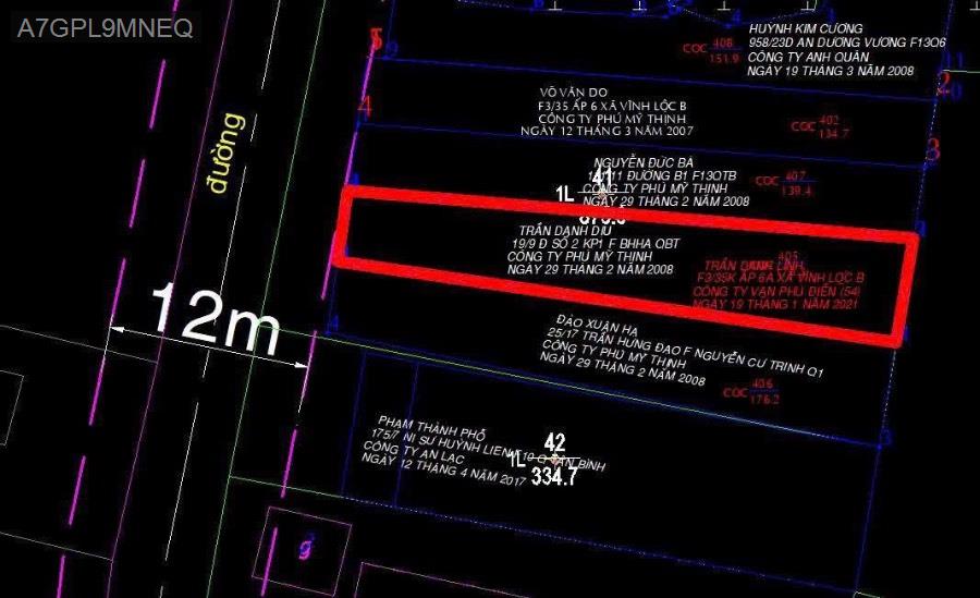Bán nhà - Xã Vĩnh Lộc B  -  Huyện Bình Chánh  - 176m² - 4tỷ - (ảnh - 2)