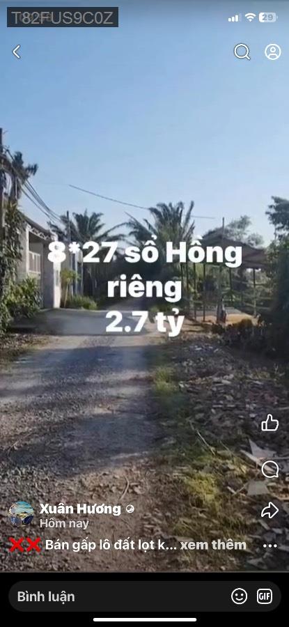 Bán đất - Xã Đức Hoà Hạ  -  Huyện Đức Hòa  - 216m² - 2.5tỷ - (ảnh - 2)