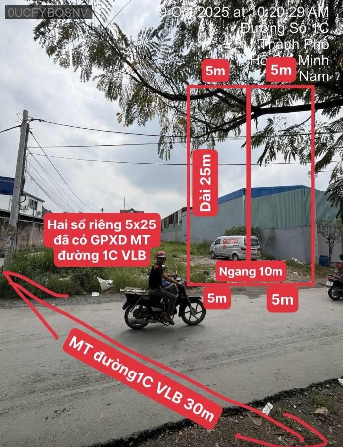 Bán đất - Xã Vĩnh Lộc B  -  Huyện Bình Chánh  - 125m² - 5.5tỷ - (ảnh - 2)