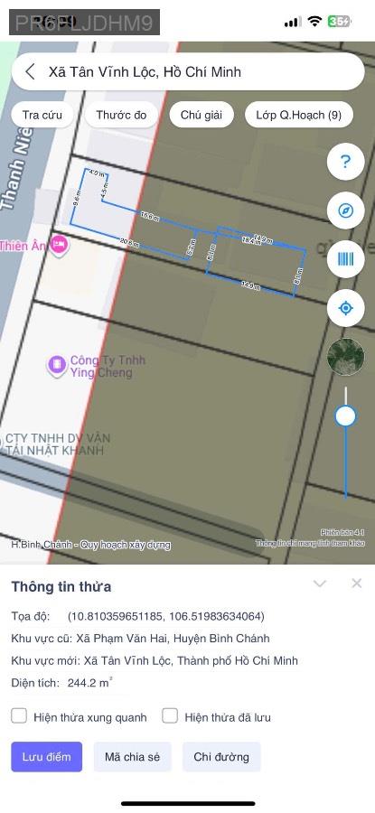 Bán nhà mặt tiền - Xã Vĩnh Lộc A  -  Huyện Bình Chánh  - 640m² - 9tỷ - (ảnh - 1)