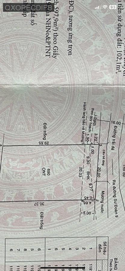 Bán đất Vĩnh Lộc dt:700m thổ cư597m giá 14tỉ  - Xã Vĩnh Lộc A  -  Huyện Bình Chánh  - (ảnh - 2)