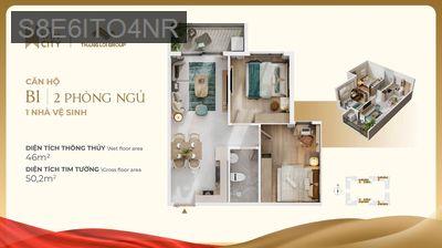 SỐC: CHỈ 1 TỶ 410 CÓ NGAY 2PN THE WIN - TẶNG FULL NỘI THẤT AN CƯỜNG - Xã Đức Hoà Hạ  -  Huyện Đức Hòa 