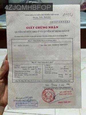 Mình là chủ nhà BÁN 33/45/12 Nguyễn Sỹ Sách hẻm 3m thông 50m2 3.55 tỷ - Phường 15  -  Quận Tân Bình 