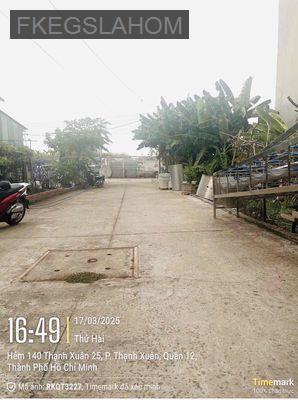 Cần bán nhanh Lô đất 4x26 Hẻm xe hơi 6m - Thạnh Xuân 25 - Phường Thạnh Xuân  -  Quận 12 