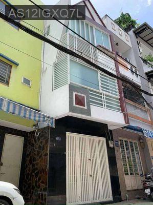 bán nhà hẻm 6m 437/3 Hoàng Văn Thụ 45m2 3 tầng giá 4 tỷ - Phường 4  -  Quận Tân Bình 