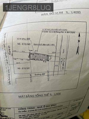 CẦN BÁN NHÀ MẶT TIỆN XÃ PHONG PHÚ QUỐC LỘ 50 - Xã Phong Phú  -  Huyện Bình Chánh 