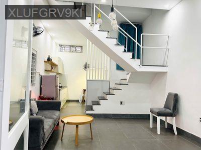 Bán nhà hẻm ba gác CMT8, P4- 1 trệt, 2 lầu, 4pn, 3WC- full nội thất - Phường 4  -  Quận 3 