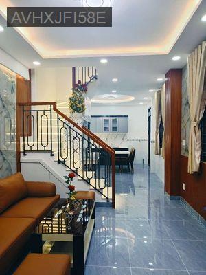 Nhà Mới full nội thất dt cn trong sổ 58m2 1 lầu 4pn Quang Trung p10 - Phường 10  -  Quận Gò Vấp 