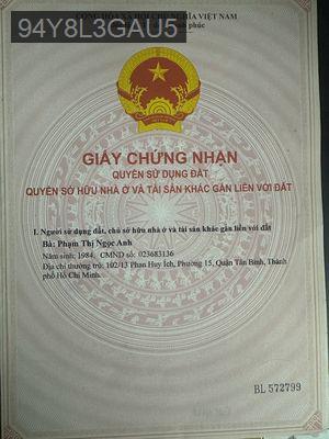 Bán đất - Xã Tân Phú Trung  -  Huyện Củ Chi  - 1000m² - 5.5tỷ