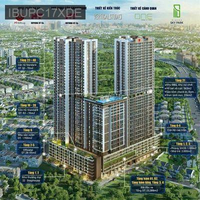 Sky Park , 2PN 60m2 mặt tiền QL1A , P.Dĩ An - Phường An Bình  -  Thị xã Dĩ An 