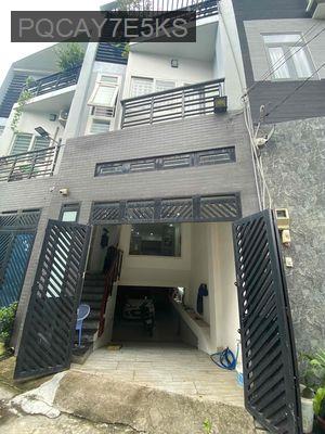 Bán nhà 3 tầng hẻm 5m, oto đậu trong nhà, đường Tân Thới Hiệp 08 - Phường Tân Thới Hiệp  -  Quận 12 