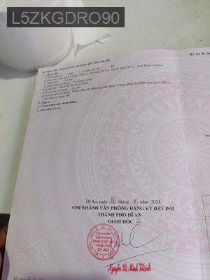 CẦN BÁN - Phường Dĩ An  -  Thị xã Dĩ An 