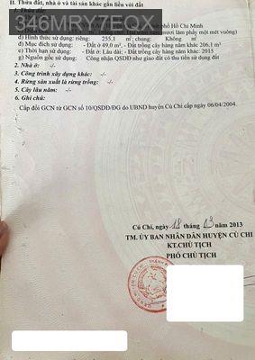 🏡 CHỦ NHÀ BÁN NHÀ + ĐẤT THỔ CƯ CỦ CHI – 2 MẶT TIỀN - Xã Phước Vĩnh An  -  Huyện Củ Chi 