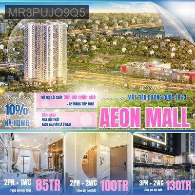 Bán Căn hộ ngay AEON Mall BD 2PN-2WC nhận nhà sau Tết,giá từ 36tr/m² - Phường Thuận Giao  -  Thị xã Thuận An 