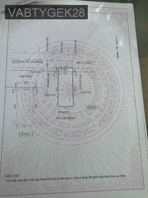 cần bán gấp căn nhà tân hoà đông - Phường Bình Trị Đông  -  Quận Bình Tân 