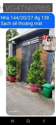 Về quê sinh sống nên bán ,nhà hiện tại đang cho thuê - Phường Tân Phú  -  Quận 9 