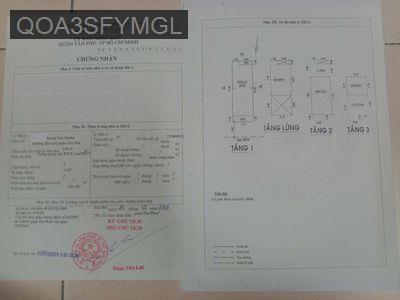 NHÀ THIẾT KẾ ĐẸP CHÍNH CHỦ - Phường Tân Quý  -  Quận Tân Phú 