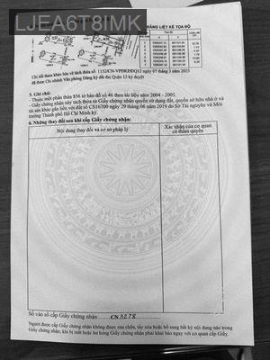 Chính chủ bán nhà 37/13 Hà Huy Giáp, Thạnh Lộc Quận 12, giáp GÒ VẤP, - Phường Thạnh Lộc  -  Quận 12 