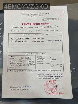 Chính chủ bán rẻ nhà C4 tiện xây mới, HXH 8m ra gần MT Bình Thới. - Phường 11  -  Quận 11 