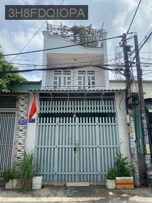 Nhà bán 64m2, 2pn, 2wc, ban công, sân thượng - Phường Bình Hưng Hòa  -  Quận Bình Tân 