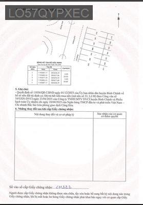 CHỈ TỪ 900Tr. SỞ HỮU LÔ ĐẤT NỀN TẠI AN HẠ(100m2), XÃ VĨNH LỘC, Tp.HCM - Xã Phạm Văn Hai  -  Huyện Bình Chánh 