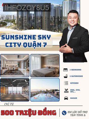 500 TRIỆU CÓ NGAY CĂN HỘ CAO CẤP TRUNG TÂM QUẬN 7 - Phường Tân Phú  -  Quận 7  500 TRIỆU CÓ NGAY CĂN HỘ CAO CẤP TRUNG TÂM QUẬN 7 - Phường Tân Phú  -  Quận 7