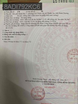 bán đất ,  có nhà cấp 4 củ  giá 2,2 tỷ có thương lượng - Phường Lái Thiêu  -  Thị xã Thuận An  bán đất ,  có nhà cấp 4 củ  giá 2,2 tỷ có thương lượng - Phường Lái Thiêu  -  Thị xã Thuận An